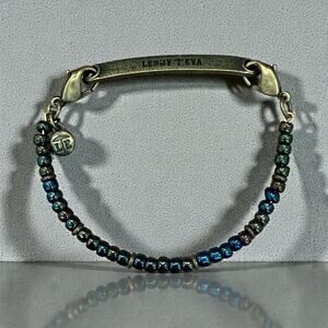 Lenny & Eva Peacock Rainbow Colors Beaded Bracelet